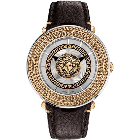 orologio versace cuoio nerouomo|Orologi di Versace da uomo .